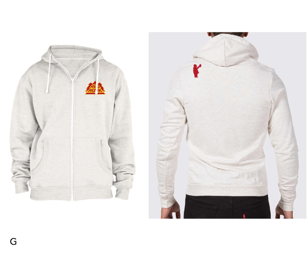 128936 RH Weatherman Hoodie MOCK G_TRT497-TRI OATMEAL