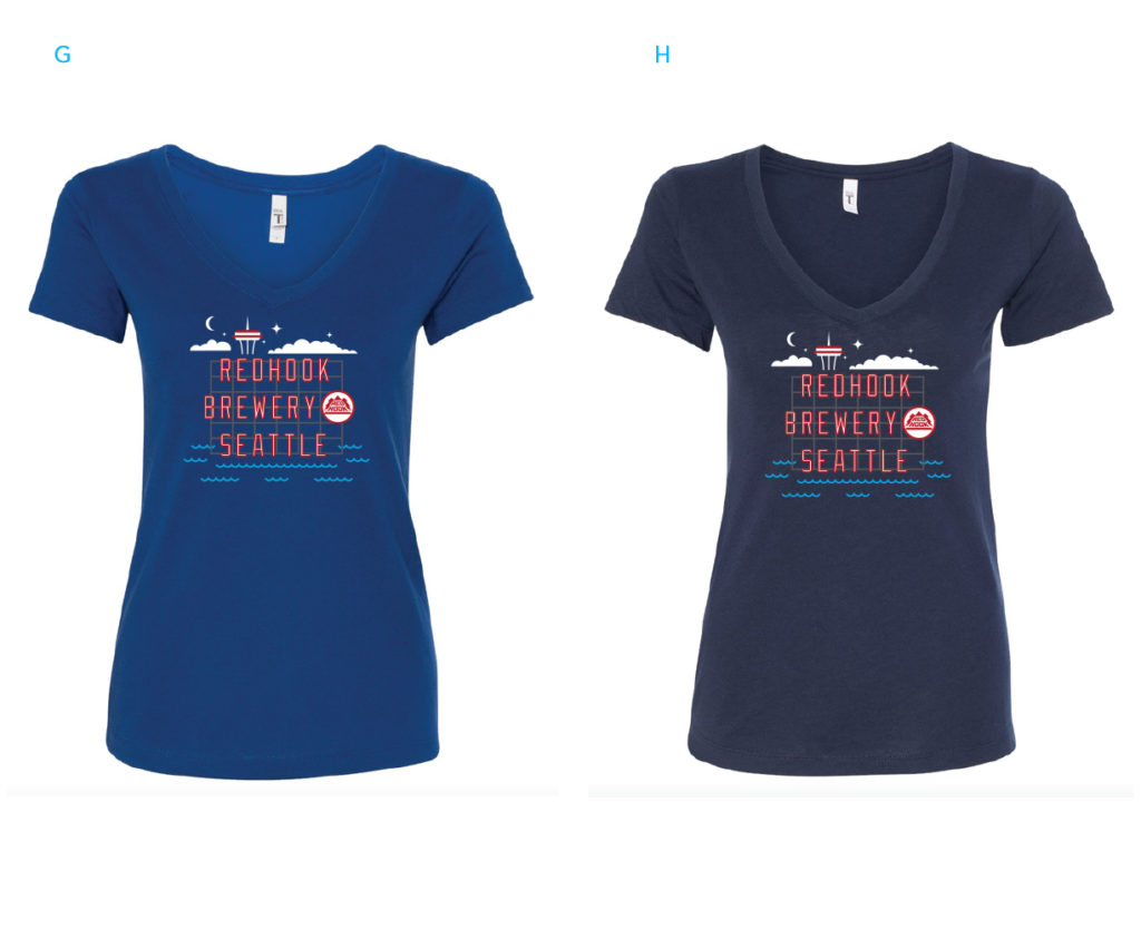 130162 RH Pikes Ladies Revised Graphic - G - NL1540 Royal / H - NL1540 Midnight Navy