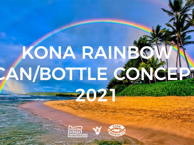 Kona Rainbow Can/Bottle CONCEPT